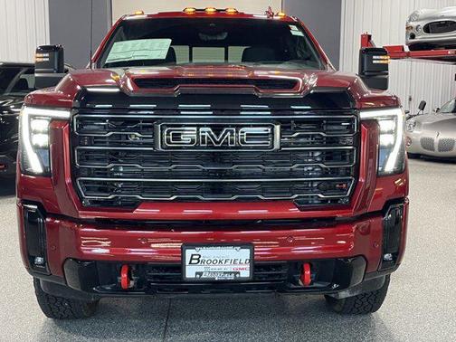 Volcanic Red Tintcoat 2026 GMC Sierra 2500 AT4