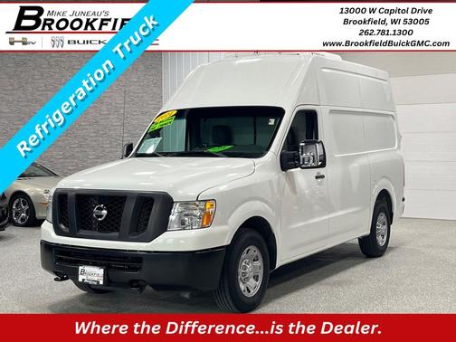 Glacier White 2014 Nissan NV Cargo NV3500 HD S V8