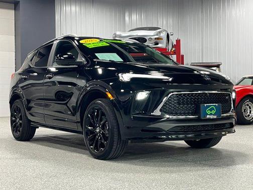 Ebony Twilight Metallic 2025 Buick Encore GX Sport Touring