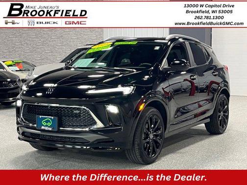 Ebony Twilight Metallic 2025 Buick Encore GX Sport Touring