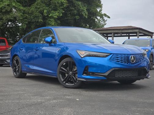Double Apex Blue Pearl 2026 Acura Integra FWD A-Spec with Technology