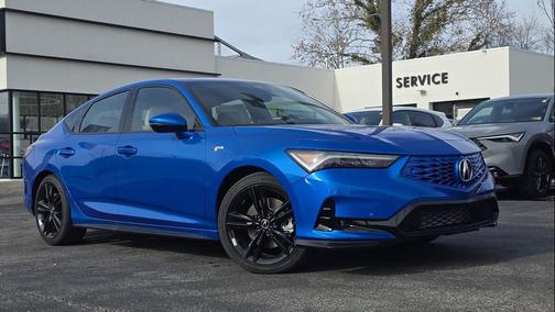 Double Apex Blue Pearl 2026 Acura Integra FWD A-Spec with Technology