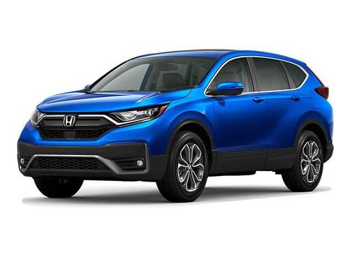 Aegean Blue Metallic 2021 Honda CR-V AWD EX-L