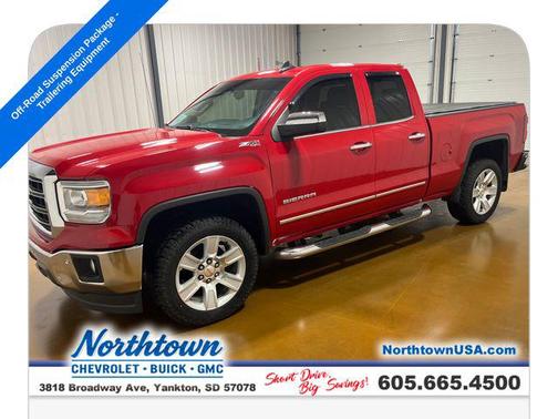 Fire Red 2015 GMC Sierra 1500 SLT