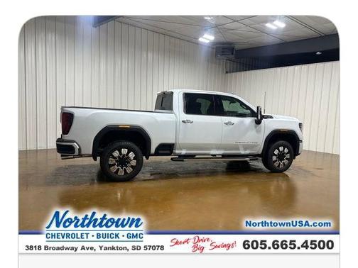 Glacier White Tricoat 2026 GMC Sierra 2500 Denali