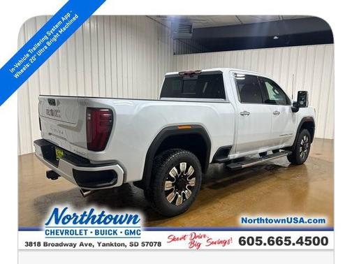 Glacier White Tricoat 2026 GMC Sierra 2500 Denali