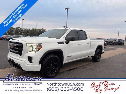 Summit White 2022 GMC Sierra 1500 Elevation