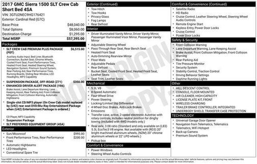 2017 GMC Sierra 1500 SLT