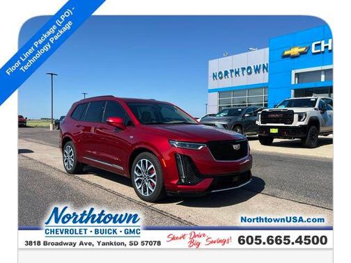 Radiant Red Tintcoat 2024 Cadillac XT6 Sport AWD