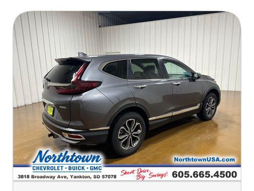 Gray 2021 Honda CR-V AWD EX-L