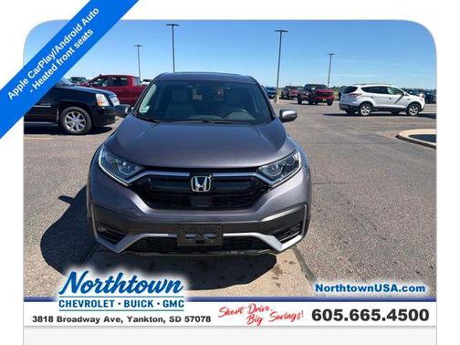 Gray 2021 Honda CR-V AWD EX-L