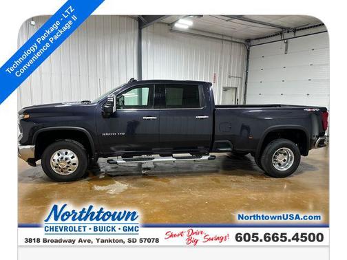 Dark Ash Metallic 2024 Chevrolet Silverado 3500 LTZ