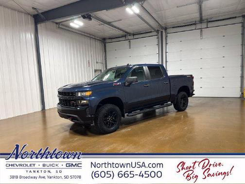 Northsky Blue Metallic 2020 Chevrolet Silverado 1500 Custom Trail Boss