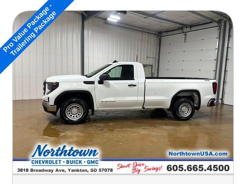 Summit White 2025 GMC Sierra 1500 Pro