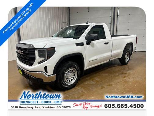 Summit White 2025 GMC Sierra 1500 Pro