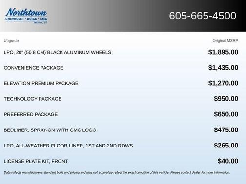 2025 GMC Canyon Elevation