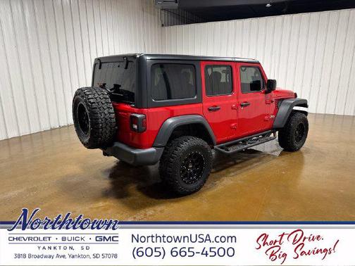 Firecracker Red Clearcoat 2018 Jeep Wrangler Unlimited Sport