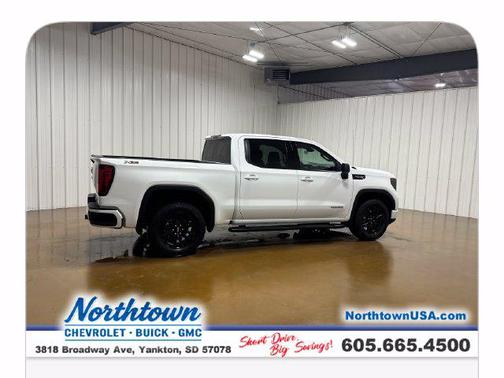 Summit White 2024 GMC Sierra 1500 Elevation