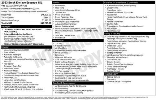 2023 Buick Enclave Essence AWD