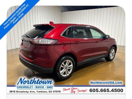 Ruby Red Metallic 2017 Ford Edge SEL