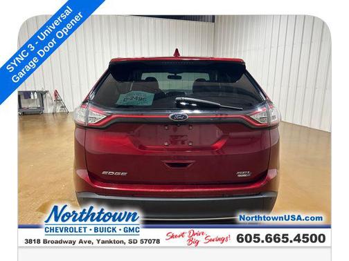 Ruby Red Metallic 2017 Ford Edge SEL