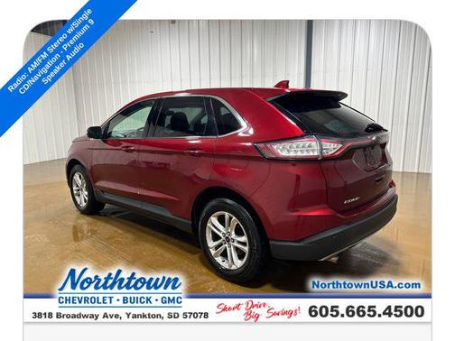 Ruby Red Metallic 2017 Ford Edge SEL