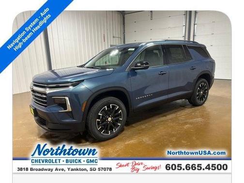 Lakeshore Blue Metallic 2026 Chevrolet Traverse LT