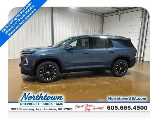 Lakeshore Blue Metallic 2026 Chevrolet Traverse LT