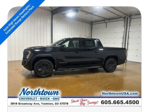Onyx Black 2026 GMC Sierra EV Extended Range Elevation