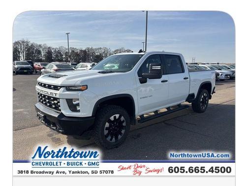 Summit White 2021 Chevrolet Silverado 2500 Custom