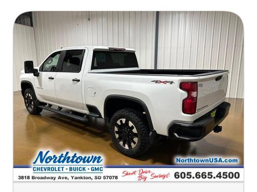 Summit White 2021 Chevrolet Silverado 2500 Custom