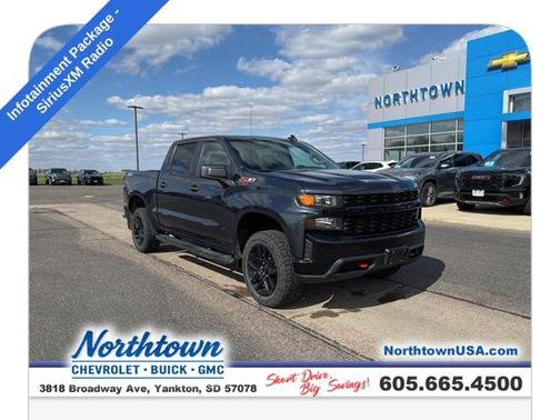 Shadow Gray Metallic 2021 Chevrolet Silverado 1500 Custom Trail Boss