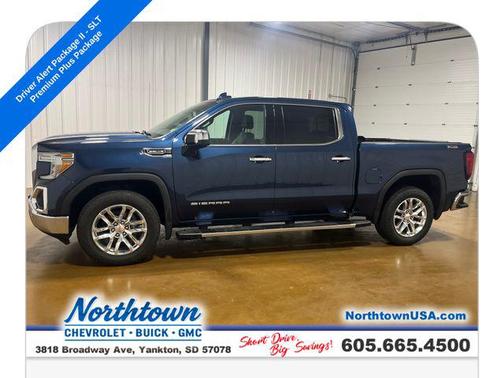 Pacific Blue Metallic 2020 GMC Sierra 1500 SLT