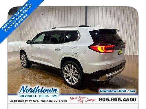 White Frost Tricoat 2024 GMC Acadia Denali