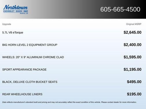 2019 RAM 1500 Big Horn