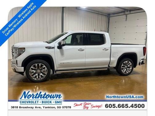Glacier White Tricoat 2026 GMC Sierra 1500 Denali