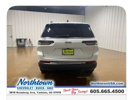 Bright White Clearcoat 2024 Jeep Grand Cherokee L Laredo
