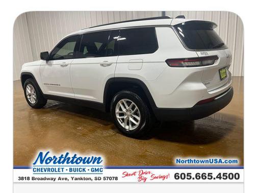 Bright White Clearcoat 2024 Jeep Grand Cherokee L Laredo