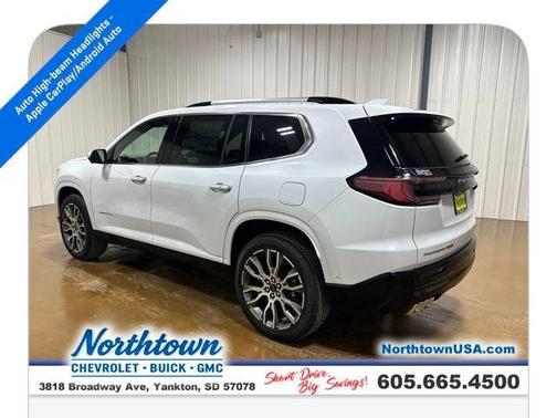 Glacier White Tricoat 2026 GMC Acadia Denali