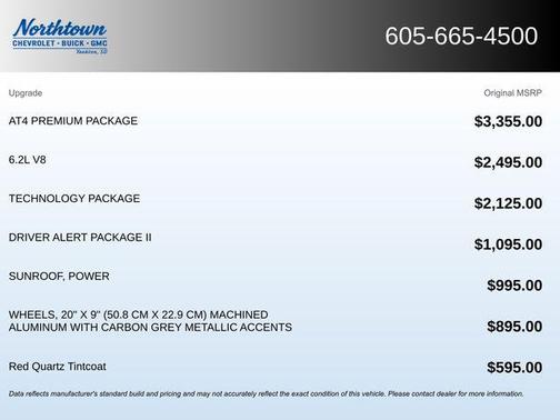 Red Quartz Tintcoat 2020 GMC Sierra 1500 AT4