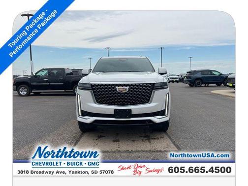 Crystal White Tricoat 2022 Cadillac Escalade Premium Luxury