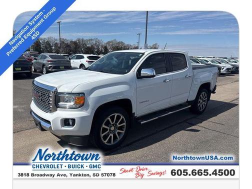 Summit White 2020 GMC Canyon Denali