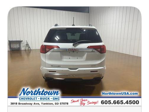 White Frost Tricoat 2017 GMC Acadia Denali