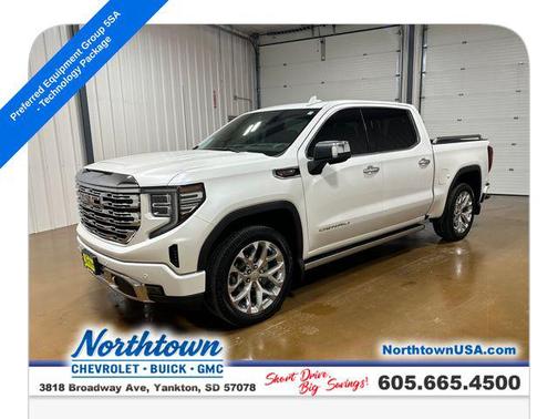 White Frost Tricoat 2022 GMC Sierra 1500 Denali