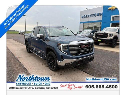 Downpour Metallic 2024 GMC Sierra 1500 SLT