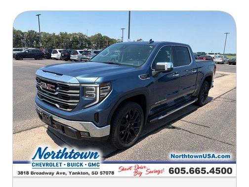 Downpour Metallic 2024 GMC Sierra 1500 SLT