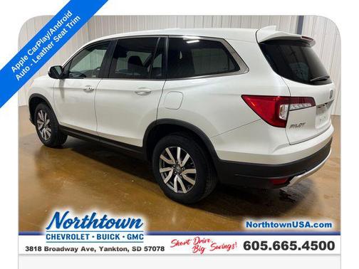 Platinum White Pearl 2021 Honda Pilot AWD EX-L