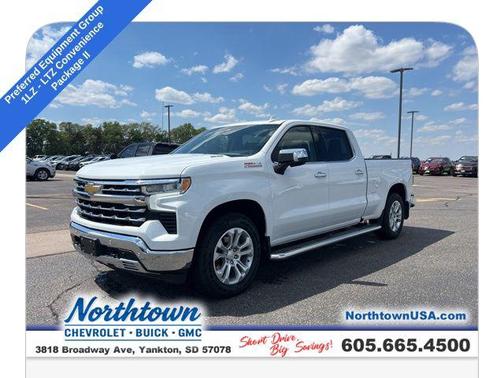 Summit White 2023 Chevrolet Silverado 1500 LTZ