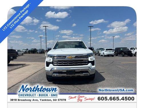 Summit White 2023 Chevrolet Silverado 1500 LTZ