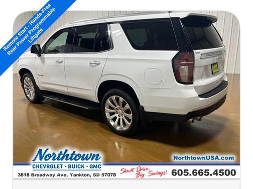 Summit White 2021 Chevrolet Tahoe Premier